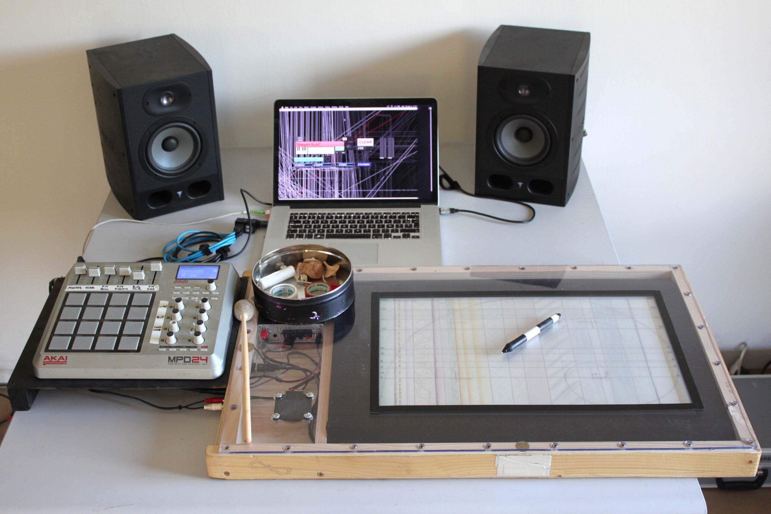 Filigramophone - setup overview