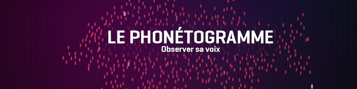 Le phonétogramme — an interactive installation for voice analysis