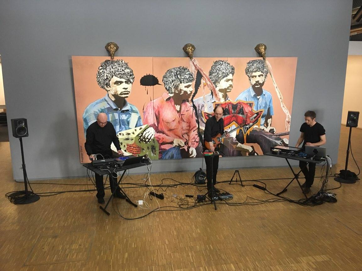 Impro électroacoustique Centre Pompidou Paris Vincent Goudard