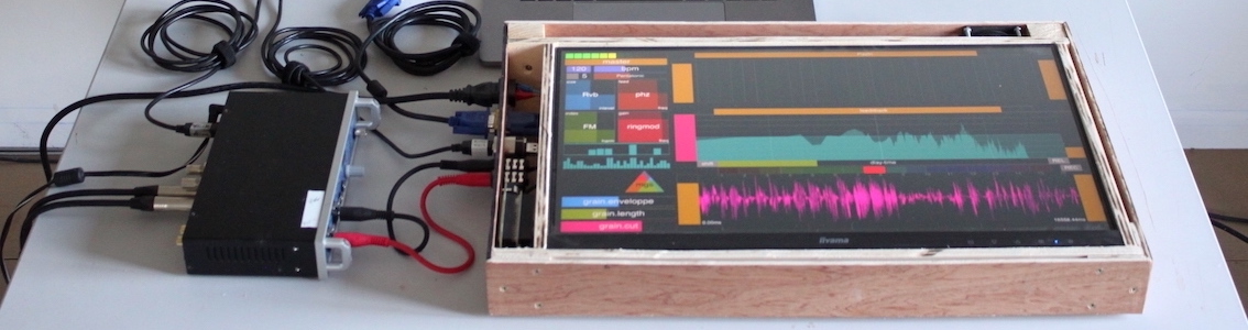 Xypre — a sound-enhanced multitouch screen interface
