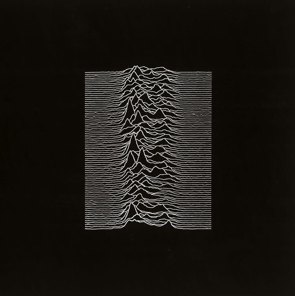 Joy Division - "Unknown Pleasure" album cover