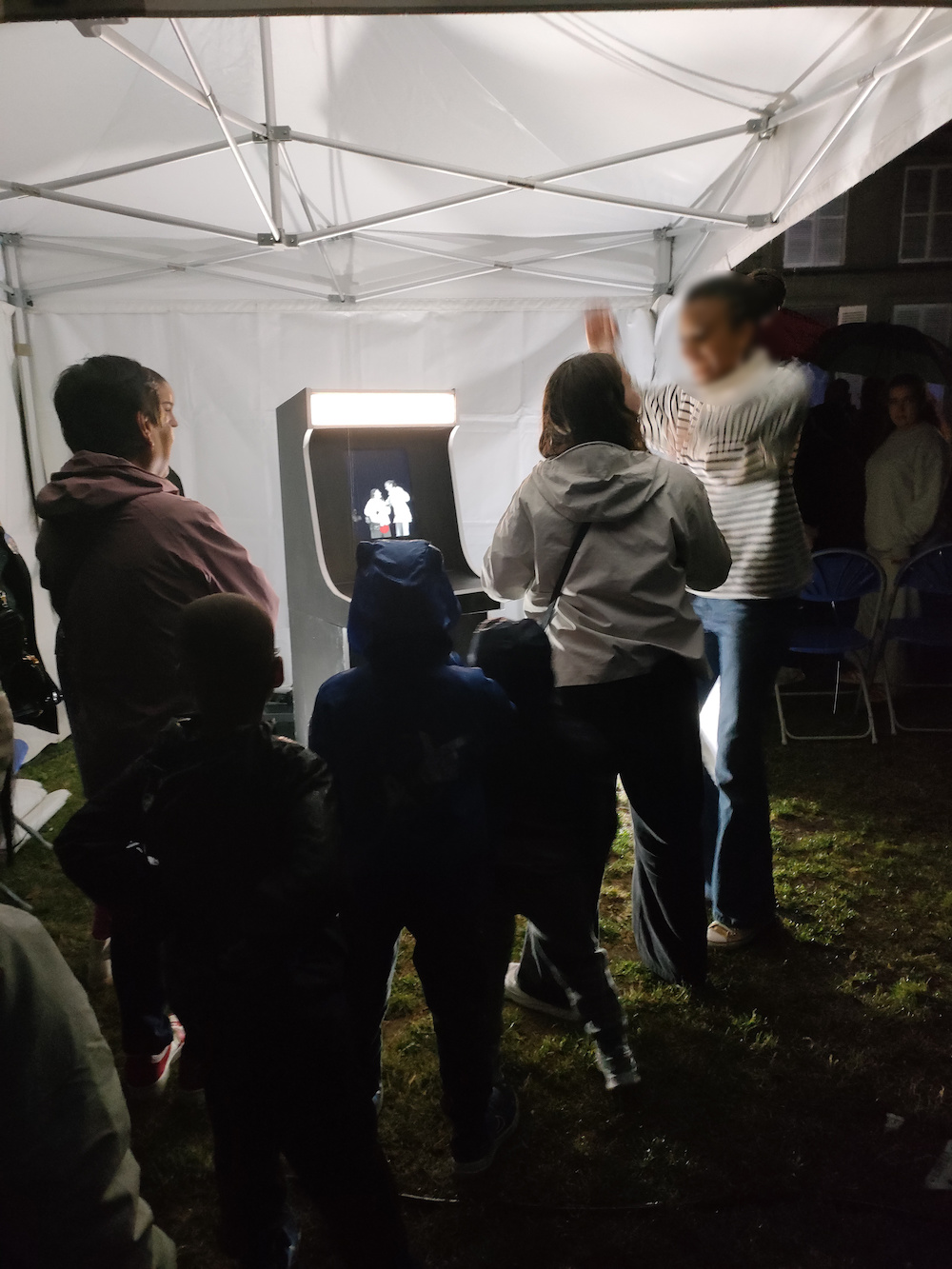 Cinematon @ NuitBlanche - arcade booth