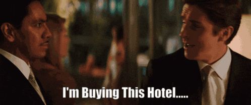 Bruce Wayne buys the hotel